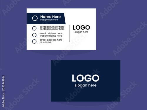 website template design, Business Card Design