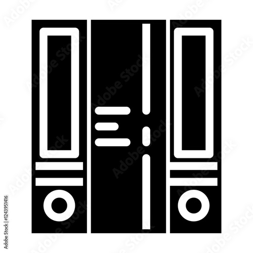 work file glyph icon