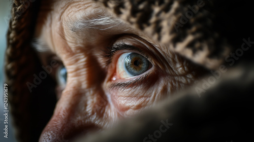 portrait of a old woman