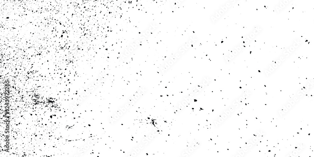 Obraz premium Abstract texture dust old damage dirty grainy and dusty scratches on white background overlay vector textures .