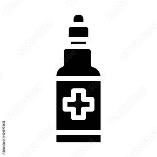 iodine solid icon