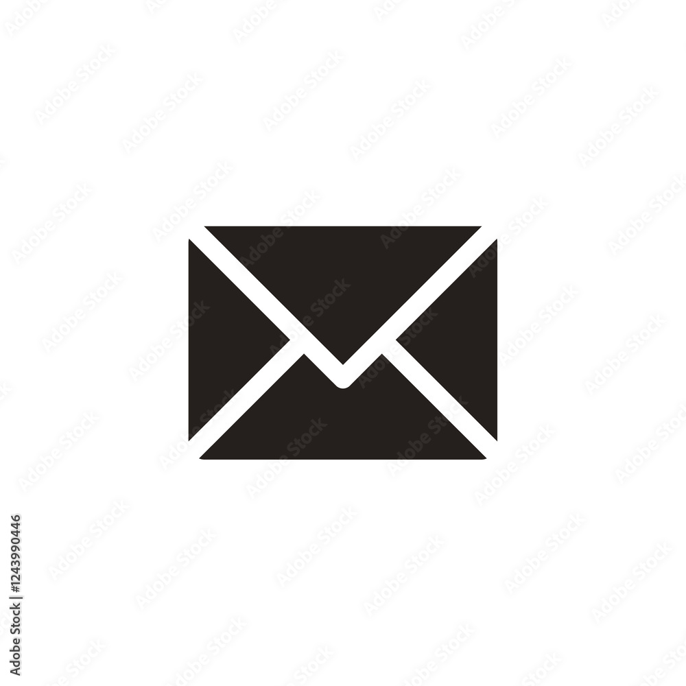 Mail icon, envelope, message symbol isolated on transparent background, email PNG Mail icon, envelope, message symbol isolated on transparent background, email PNG