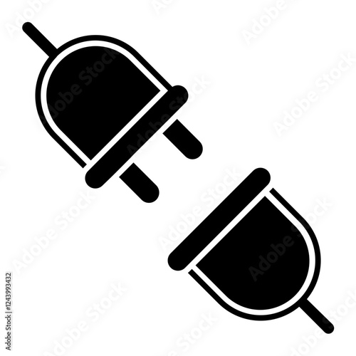 disconnected glyph icon