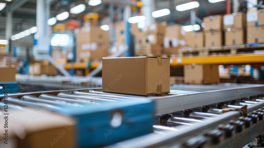 Autonomous Conveyor Belt Sorting Mechanism with Artificial Intelligence Capabilities Handling, Sorting and Preparing Parcels for Delivery to Online Clients in a Modern Logistics Warehouse Autonomous Conveyor Belt Sorting Mechanism with Artificial Intelligence Capabilities Handling, Sorting and Preparing Parcels for Delivery to Online Clients in a Modern Logistics Warehouse
