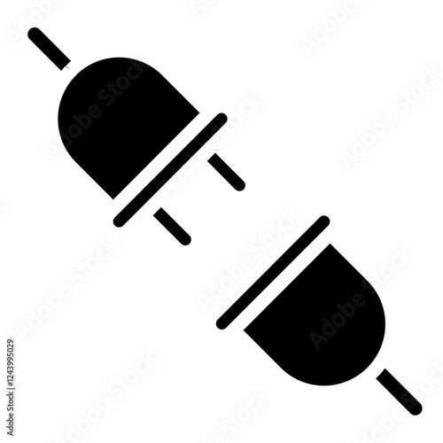 disconnected solid icon