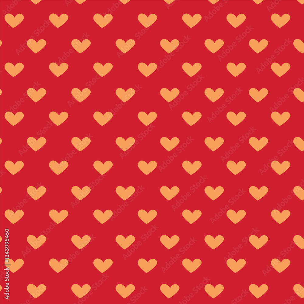 Heart seamless pattern. Heart seamless pattern.