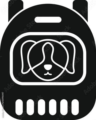 Dog carrier backpack ensuring safe and comfortable travel for canine companions