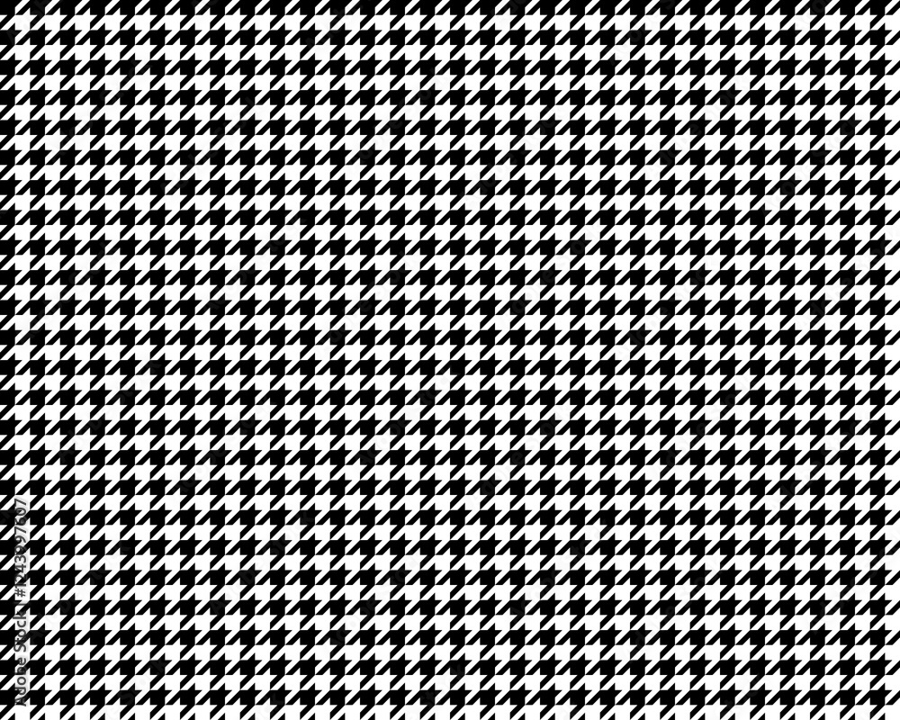 Houndstooth seamless pattern. Repeated houndtooth texture. Black hound tooth on white background. Repeating pepita plaid patern for design prints. Simple abstract plaid dogstooth. JPG illustration Houndstooth seamless pattern. Repeated houndtooth texture. Black hound tooth on white background. Repeating pepita plaid patern for design prints. Simple abstract plaid dogstooth. JPG illustration