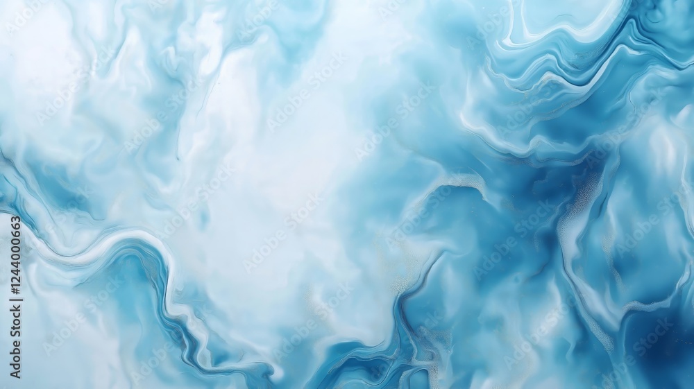 Paint abstract blue background with intricate liquid marble patterns. Paint abstract blue background with intricate liquid marble patterns.