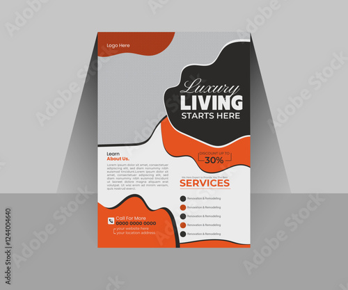 Want to promote your construction services effectively? This flyer template is the perfect tool!