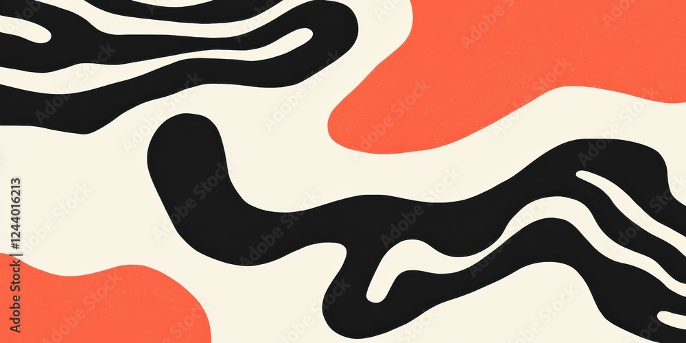 Abstract Colorful Shape Patterns Flowing Together, Artistic Design, Bold Visual Aesthetics, Trendy Abstract Colorful Shape Patterns Flowing Together, Artistic Design, Bold Visual Aesthetics, Trendy