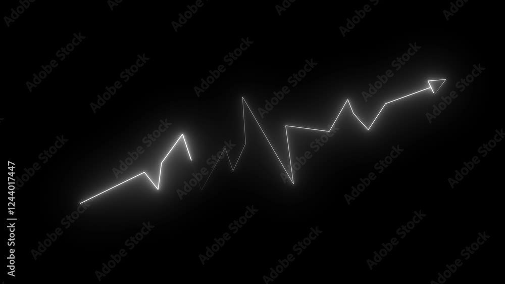 Stock Market Growth Concept Leon line graphs animation video. Stock Market Growth Concept Leon line graphs animation video.