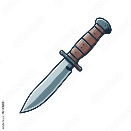 dagger clip art vector illustration