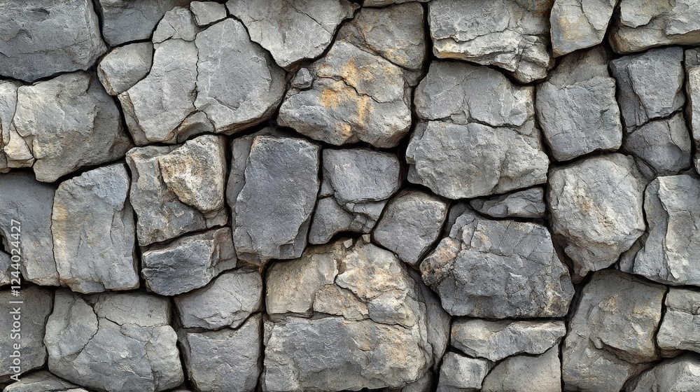 Grey Irregular Stone Wall Texture Grey Irregular Stone Wall Texture