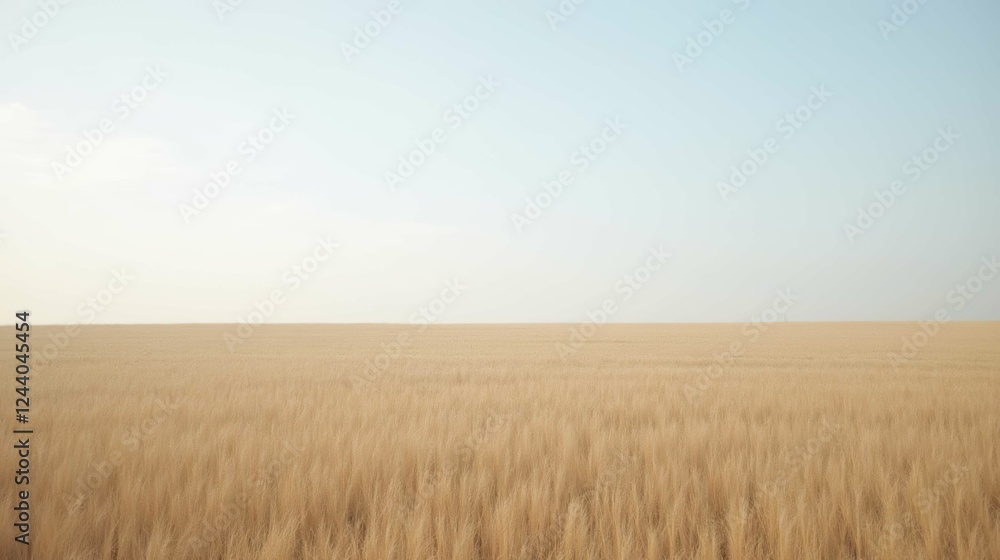 Vast Golden Wheat Field Under Clear Blue Sky During Daylight Vast Golden Wheat Field Under Clear Blue Sky During Daylight