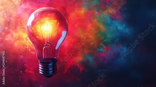 Ingenious marketing strategies presented through a light bulb.