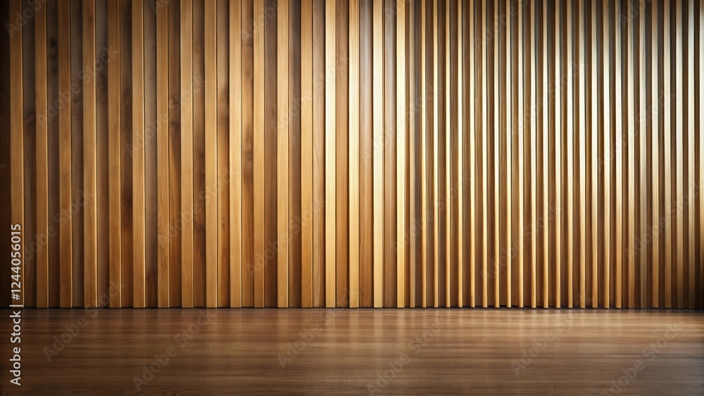 Warm Wooden Wall and Floor Background for Design Projects Warm Wooden Wall and Floor Background for Design Projects