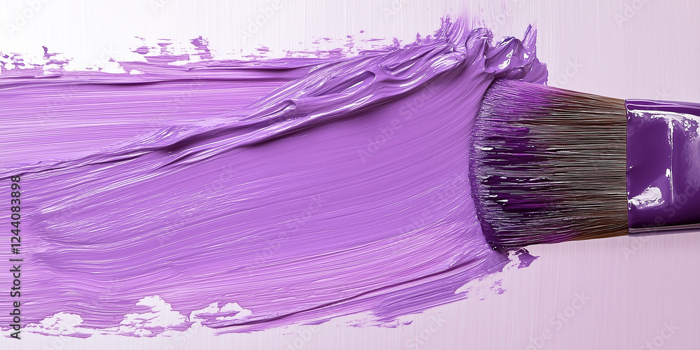Mauve purple line of oil paint by brush
Mauve purple line of oil paint by brush