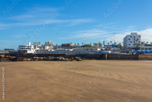Ain diab beach in Casablanca Morocco