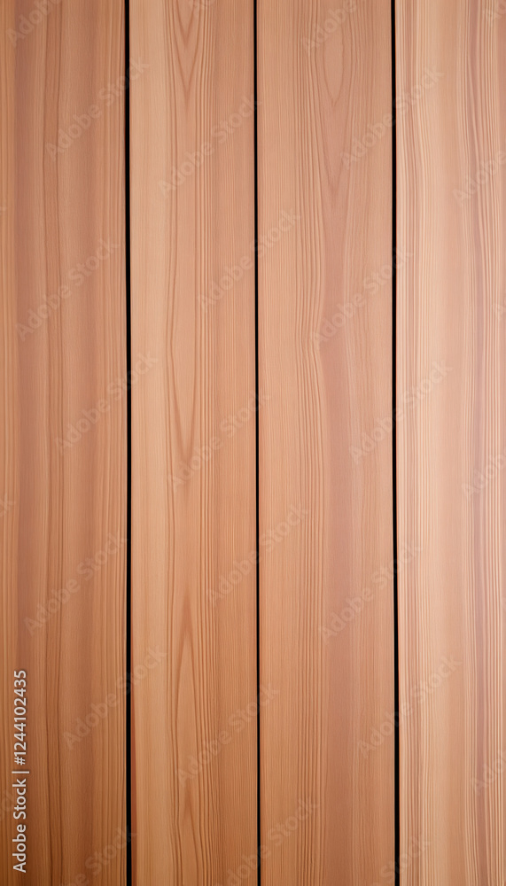 Naklejka premium Brown wooden plank background, Backlit. with white shades