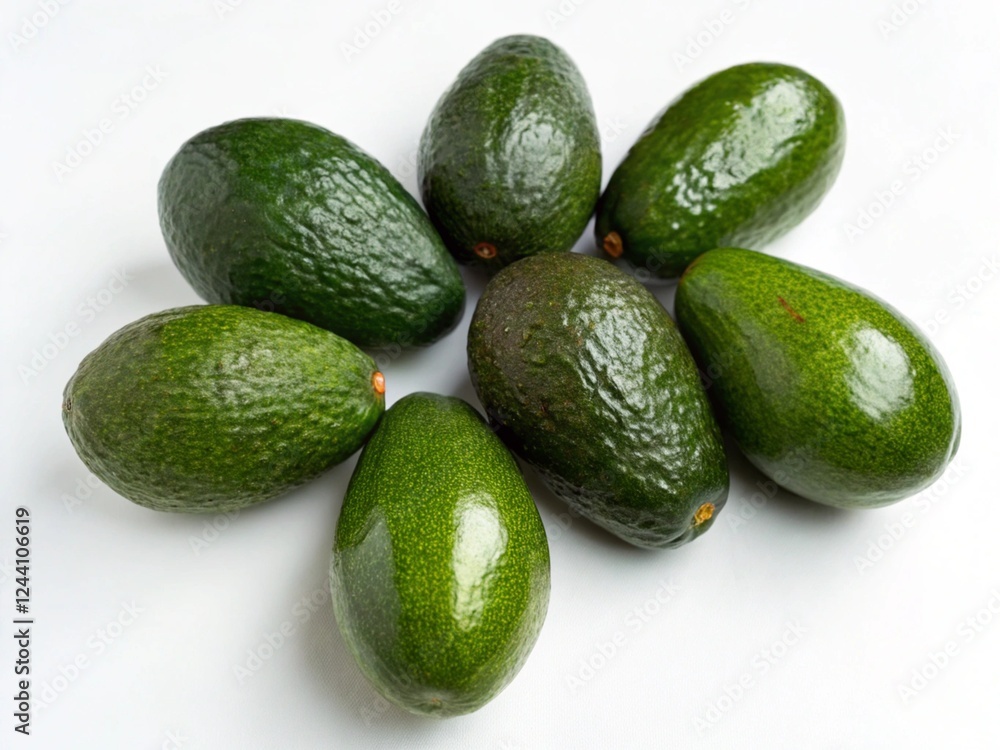 avocado isolated on white background avocado isolated on white background