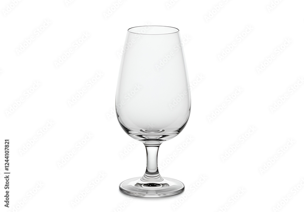 Glass Transparent Object Isolated on a Clean White Background, Minimalist and Elegant Design Glass Transparent Object Isolated on a Clean White Background, Minimalist and Elegant Design