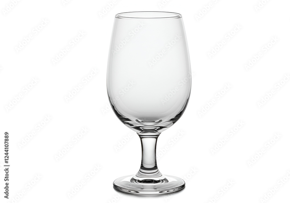 Glass Transparent Object Isolated on a Clean White Background, Minimalist and Elegant Design Glass Transparent Object Isolated on a Clean White Background, Minimalist and Elegant Design