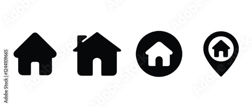 Web Home Icons Pack House Icon Set