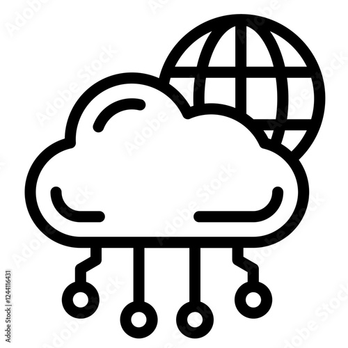 Cloud Infrastructure Icon