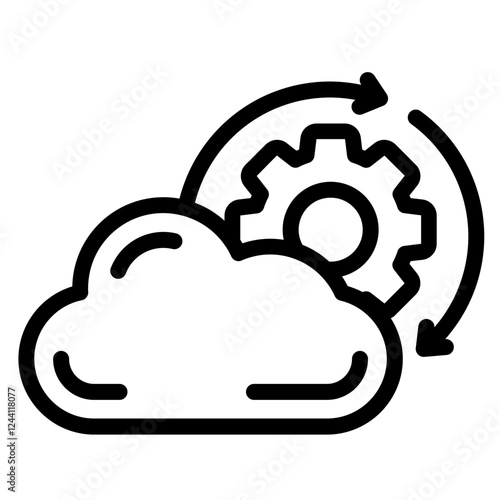 Cloud Computing Icon