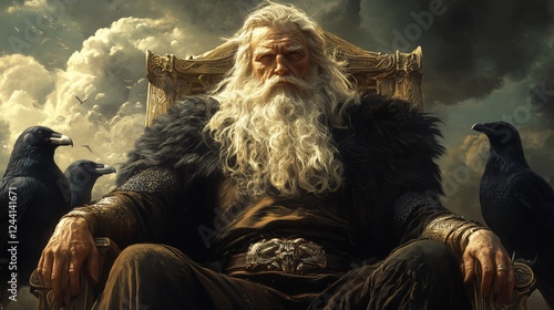 The omniscient and omnipotent god in Norse mythology