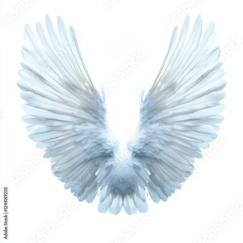 Angel Wings Isolated