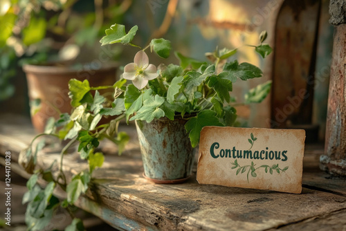 Contumacious Text Written O...