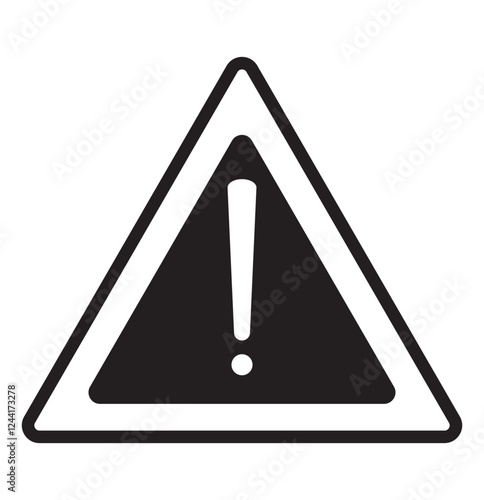 Danger sign, warning sign, attention sign. Danger icon, warning icon, attention icon. Exclamation danger sign. attention sign icon set. Hazard warning attention sign.