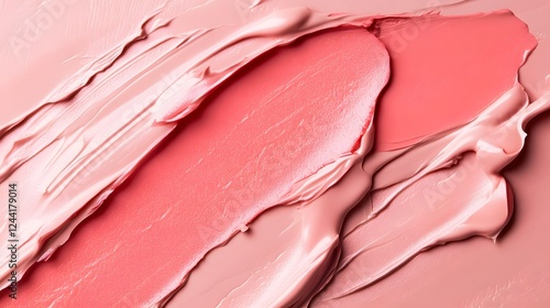 Exquisitely Crafted Creamy Lipstick Close-Up Showcasing Luxurious Cosmetic Detail