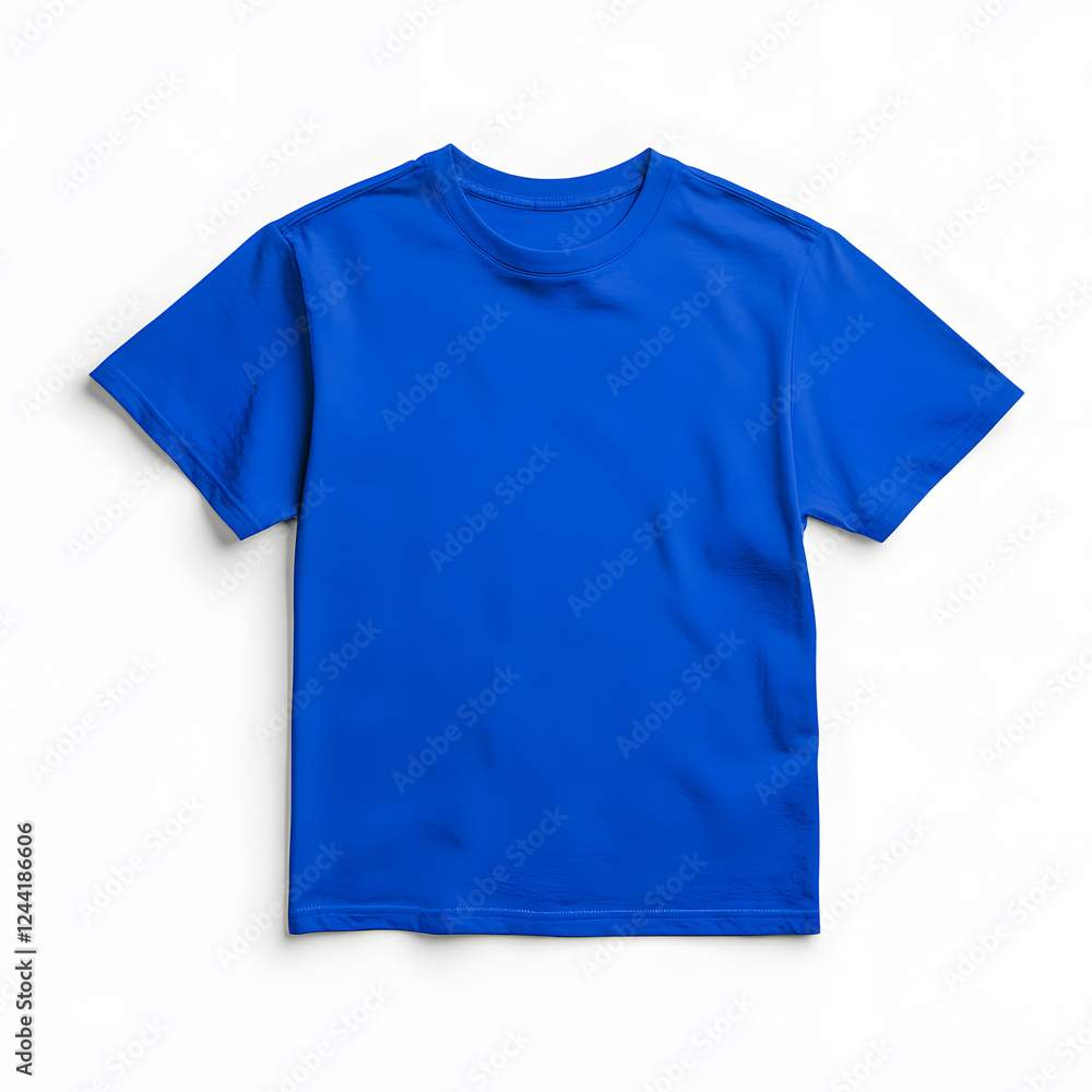 Dark blue t-shirt mock up isolated on white background Dark blue t-shirt mock up isolated on white background