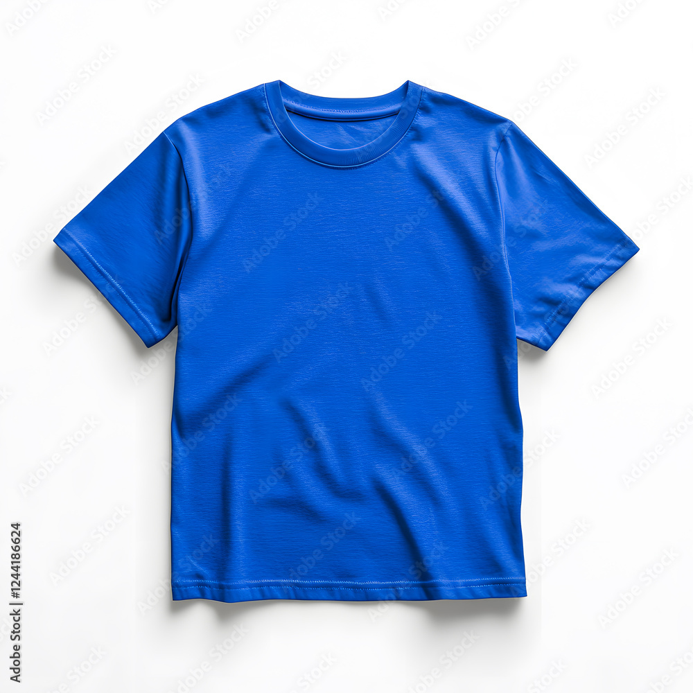 Dark blue t-shirt mock up isolated on white background Dark blue t-shirt mock up isolated on white background