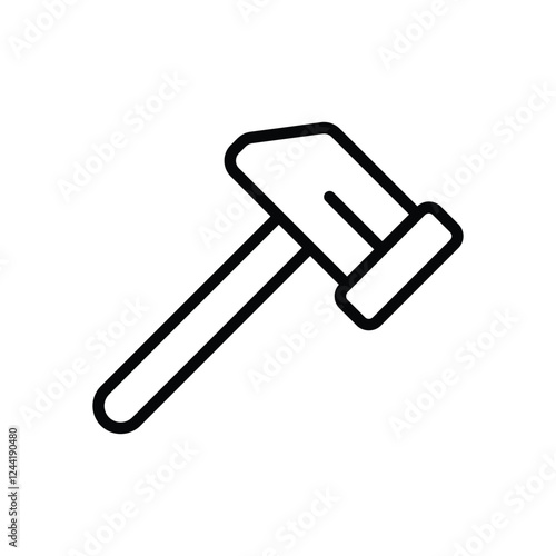 Hammer vector icon