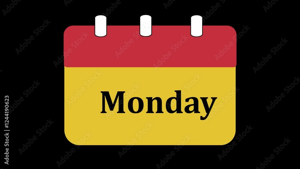 Monday Animation with transparent background 4K Loop Motion Animation . Black Old Retro Digital TV Glitch Effect Including Twitch, Noise, VHS, Distortion Monday Animation with transparent background 4K Loop Motion Animation . Black Old Retro Digital TV Glitch Effect Including Twitch, Noise, VHS, Distortion