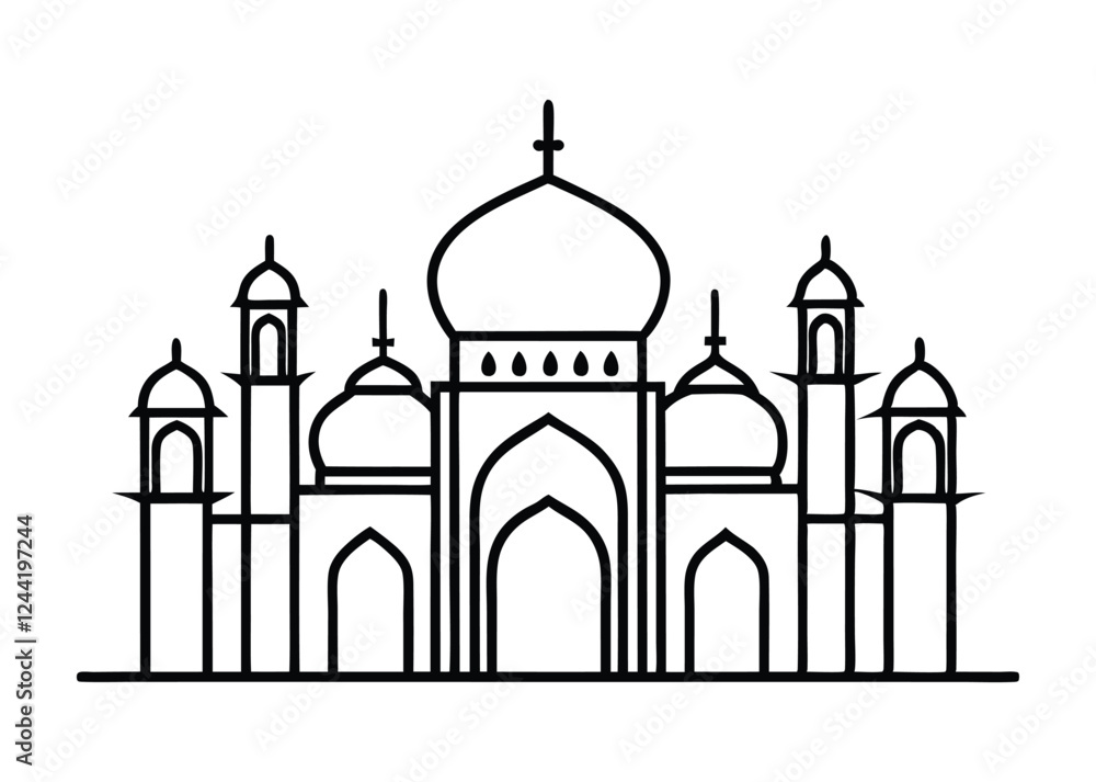 mosque silhouette vector, isolated black silhouette of a mosques collection, black silhouette mosque vector illustration mosque silhouette vector, isolated black silhouette of a mosques collection, black silhouette mosque vector illustration