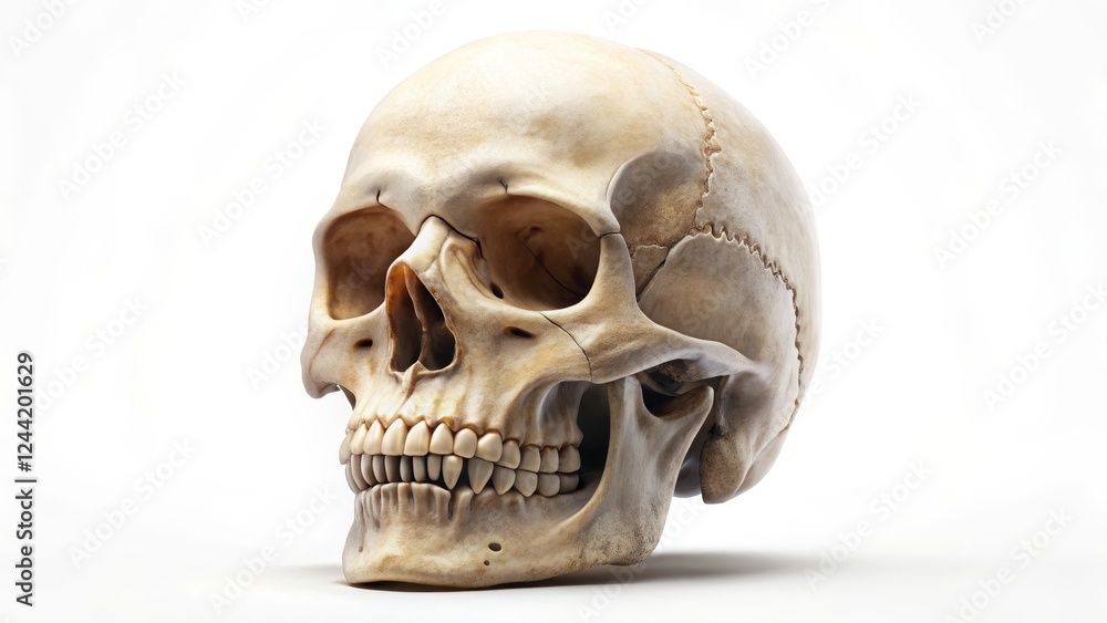 Realistic Human Skull Model for Medical and Educational Use Realistic Human Skull Model for Medical and Educational Use