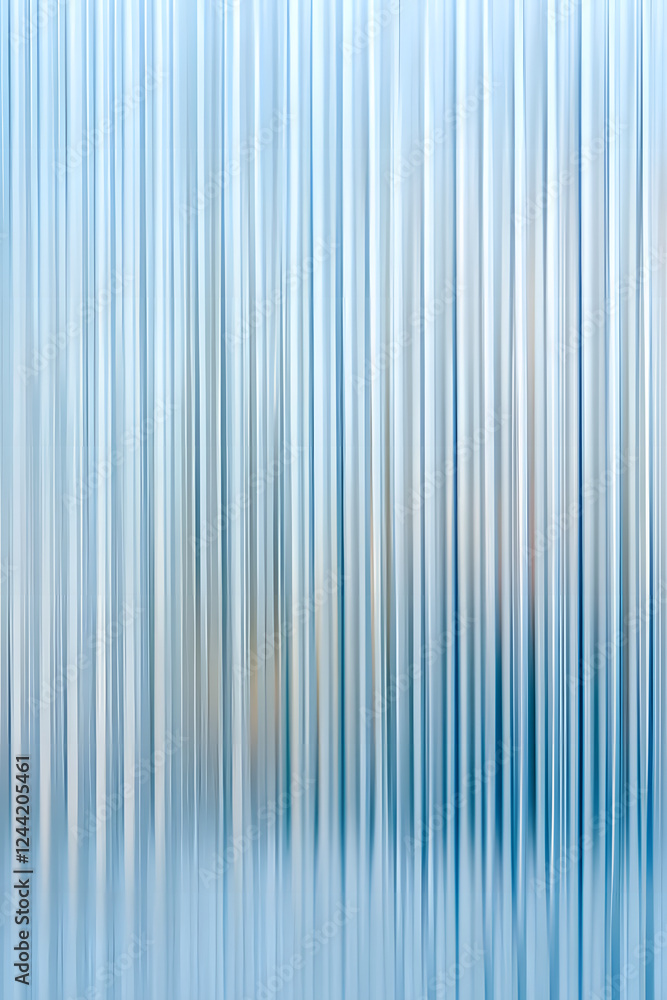 Obraz premium Abstract background with reeded ribbed glass effect texture 