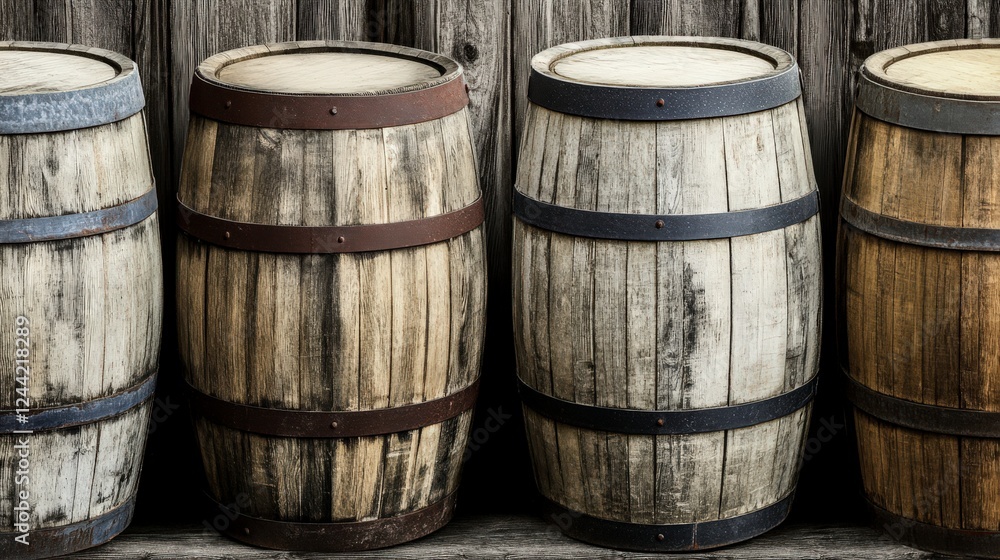 Timeless Wooden Barrels: A Legacy of Liquid Preservation Timeless Wooden Barrels: A Legacy of Liquid Preservation