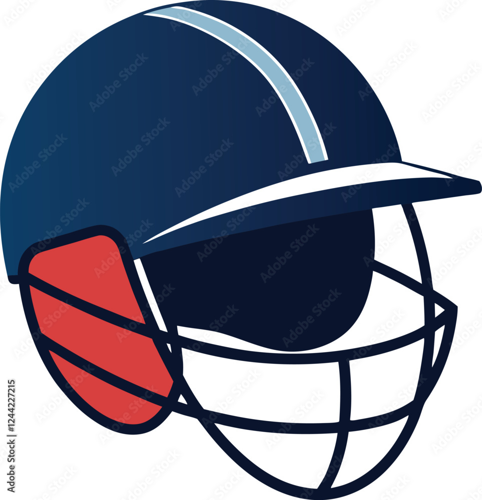Naklejka premium helmet vector