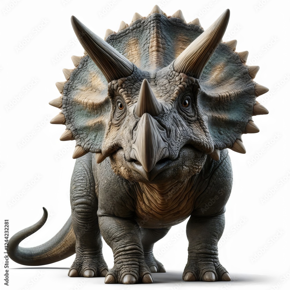 Obraz premium triceratops, dinosaur