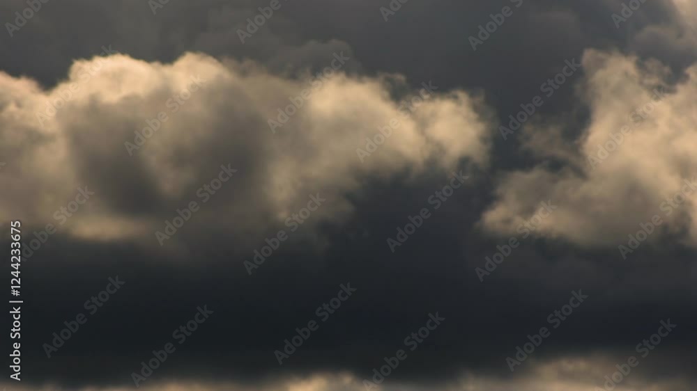 Close view time lapse of stormy clouds crossing the west horizon, over the eastern Andean mountains of central Colombia. Close view time lapse of stormy clouds crossing the west horizon, over the eastern Andean mountains of central Colombia.