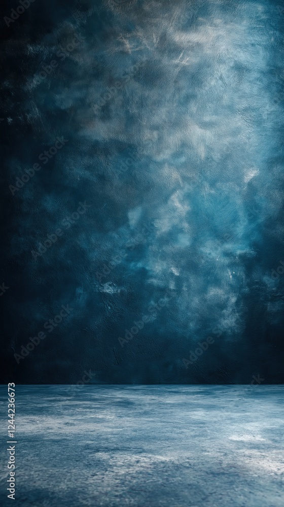 Dark blue textured background with soft gradient and subtle light effects Dark blue textured background with soft gradient and subtle light effects