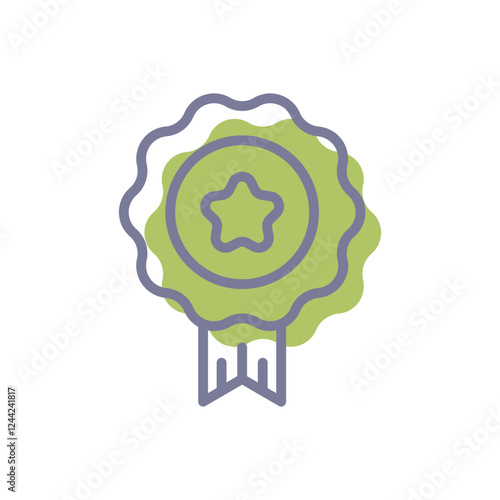 Badge vector icon