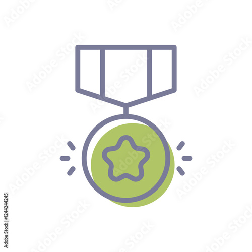 Badge vector icon