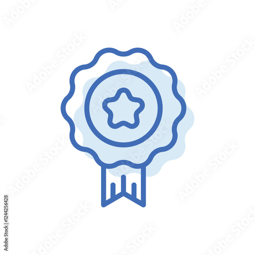 Badge vector icon